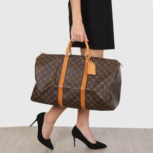 Louis Vuitton Monogram Keepall 50 Bag